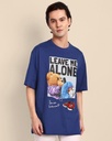 Graphic Print Crew-Neck T-Shirt | premium cotton
