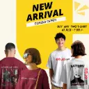 Levi Ackerman & Gojo , | Oversize  t-shirt | Anime combo | Unisex | At 899/-