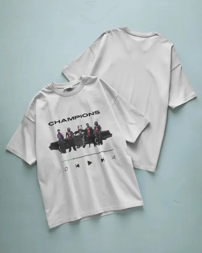 BARCA | FOOTBALL | PRINTED | T SHIRT 