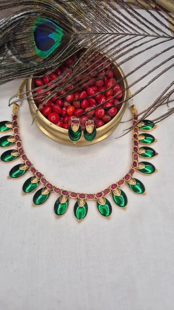 Palalla mala set | emerald green | set