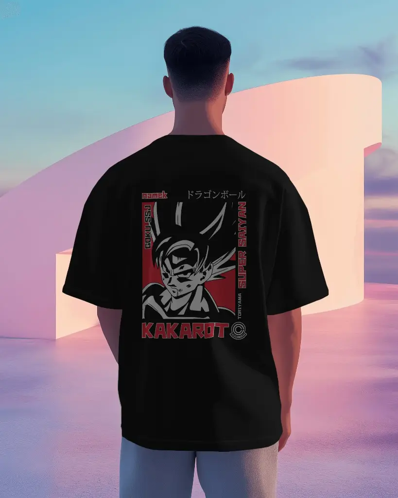 KAKAROT , GOKU SSJ | Oversized T-shirt | ANIME | MENS