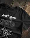 HARLEY DAVIDSON PRINTED | Round neck | Regular fit | Unisex