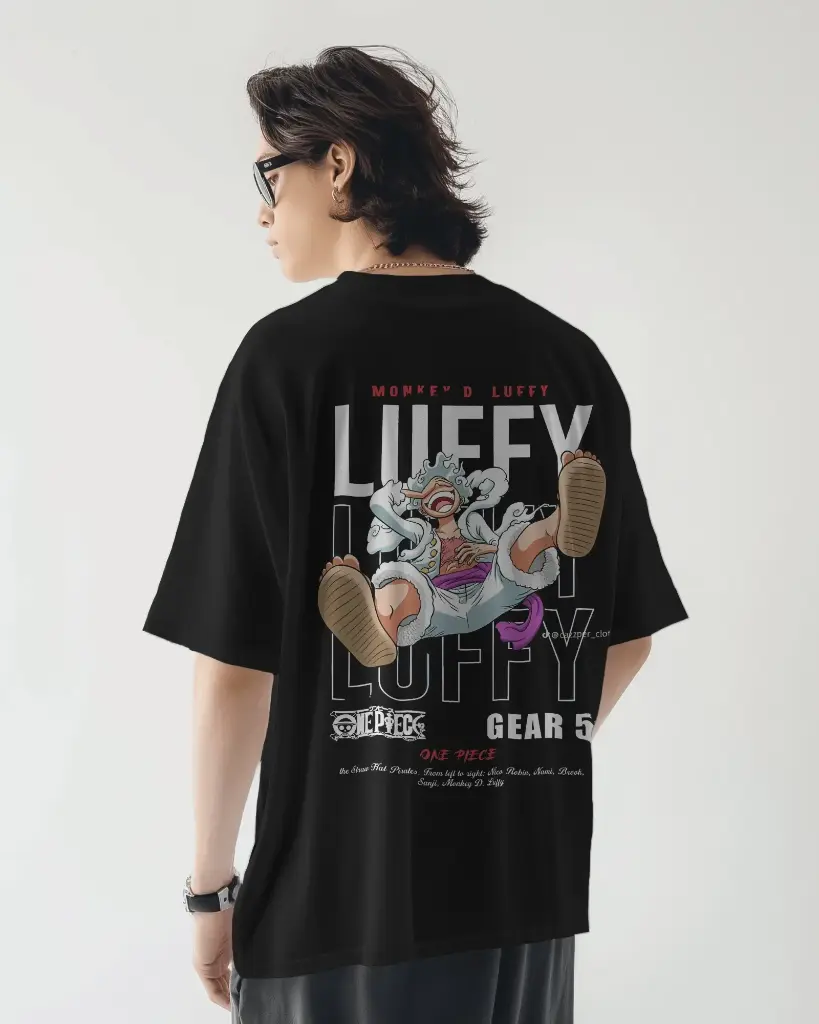 Luffy, ONE PIECE Anime | Streetwear oversized t-shirt | Unisex
