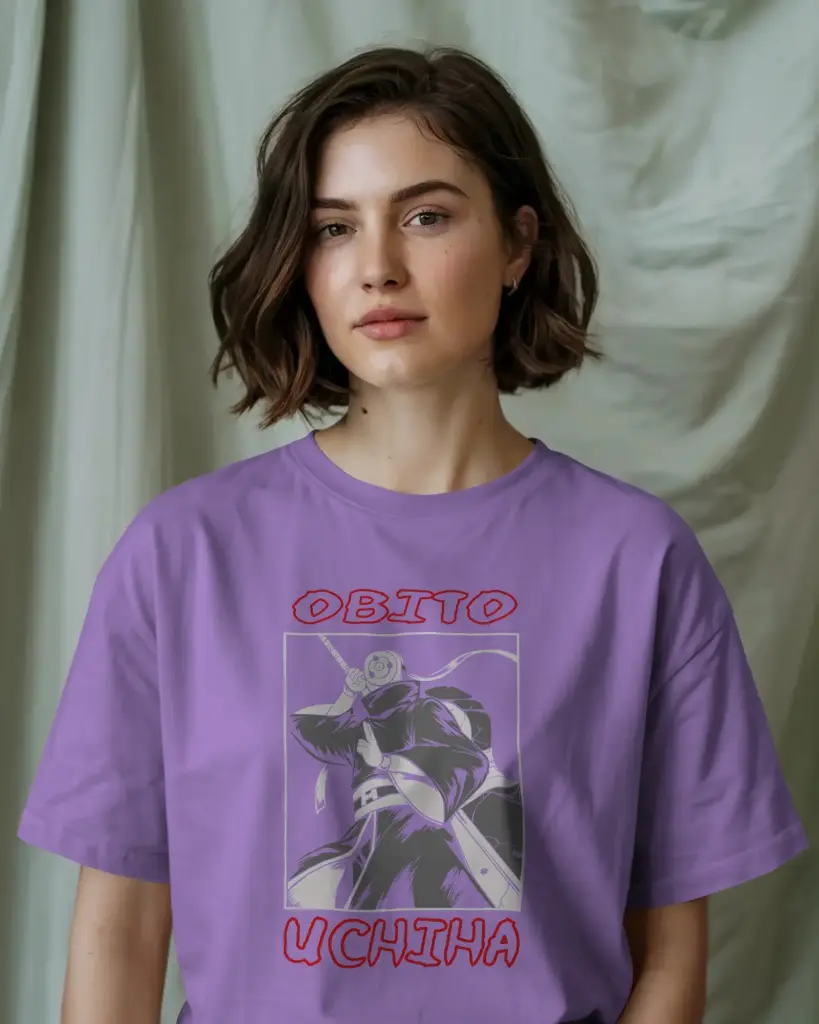 OBITO UCHIHA | Oversized T-shirt | ANIME | UNISEX