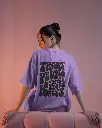 Zallpo style font printed | Streetwear oversized t-shirt | Womens