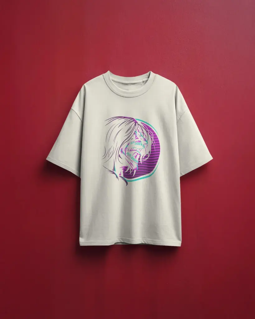 ATTACK ON TITAN | Oversized T-shirt | ANIME | UNISEX