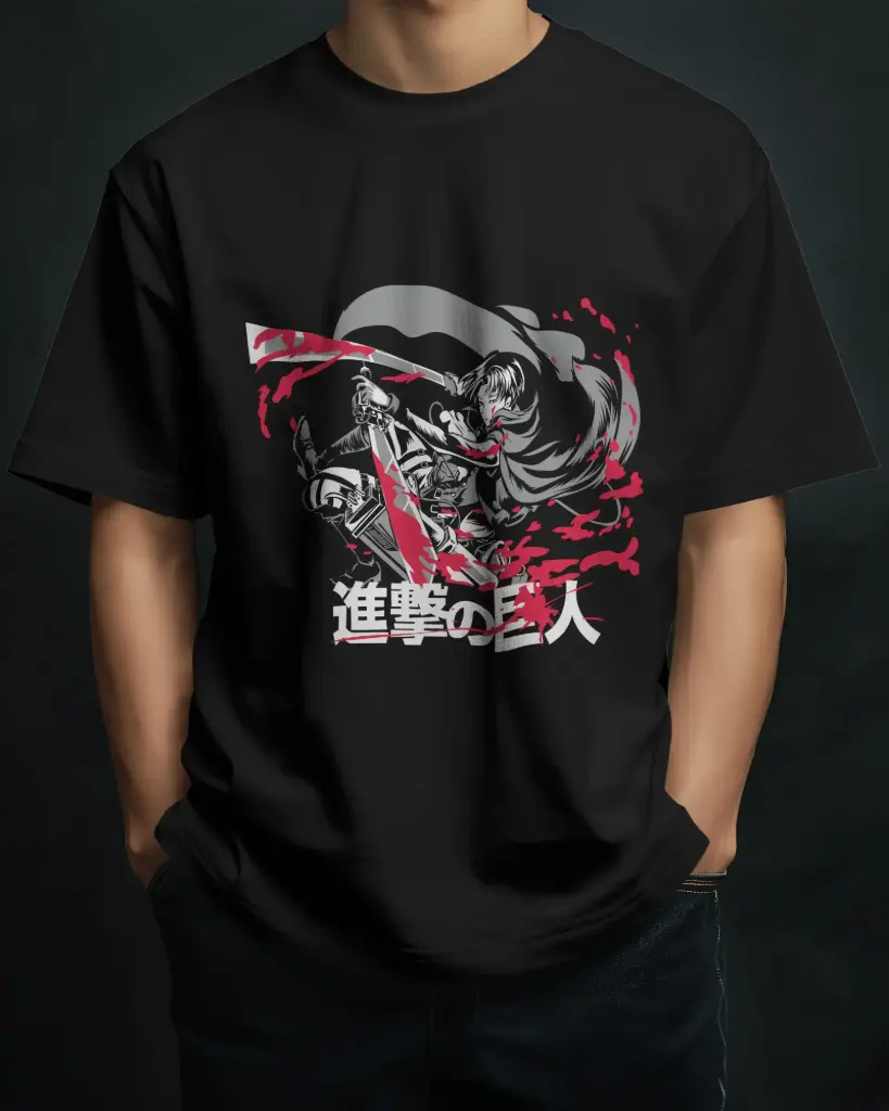 ATTACK ON TITAN | Oversized T-shirt | ANIME | UNISEX