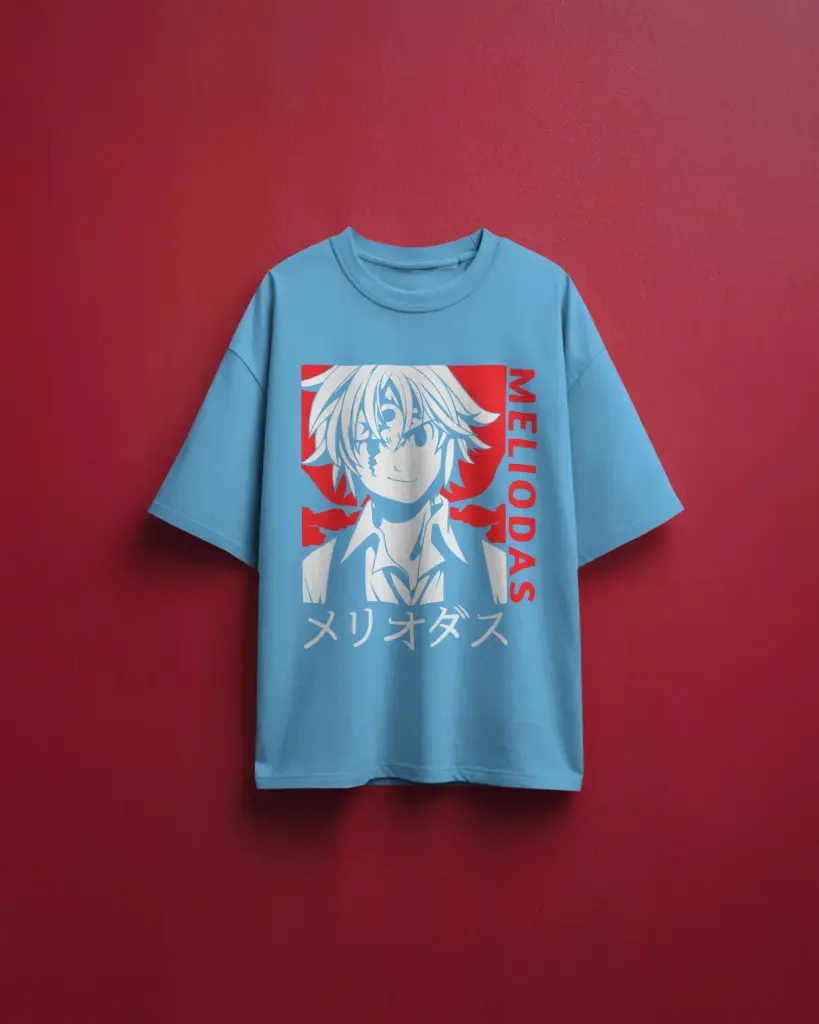 MELIODAS FROM THE SEVEN DEADLY SINS | Oversized T-shirt | ANIME | UNISEX