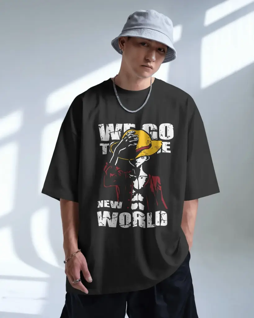 LUFFY ONE PIECE | Oversized T-shirt | ANIME | UNISEX