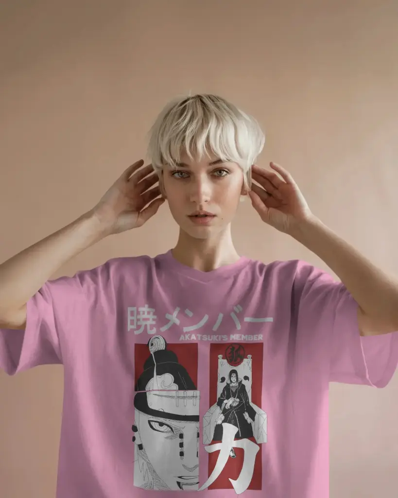 AKATSUKI'S MEMBER NARUTO | Oversized T-shirt | ANIME | UNISEX