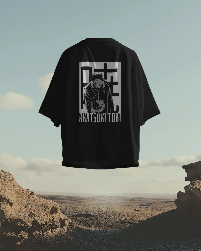 AKATSUKI TOBI | Oversized T-shirt | ANIME | UNISEX