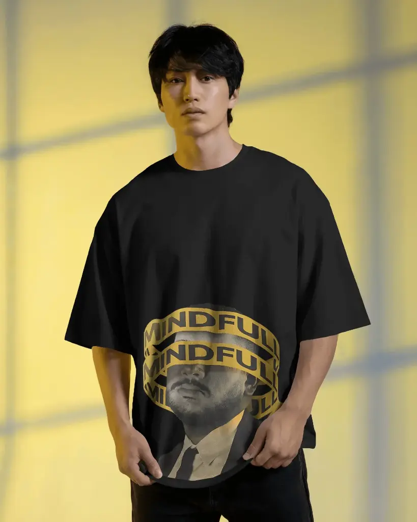 Mind Trial Psyco Printed | Oversized T-shirt |