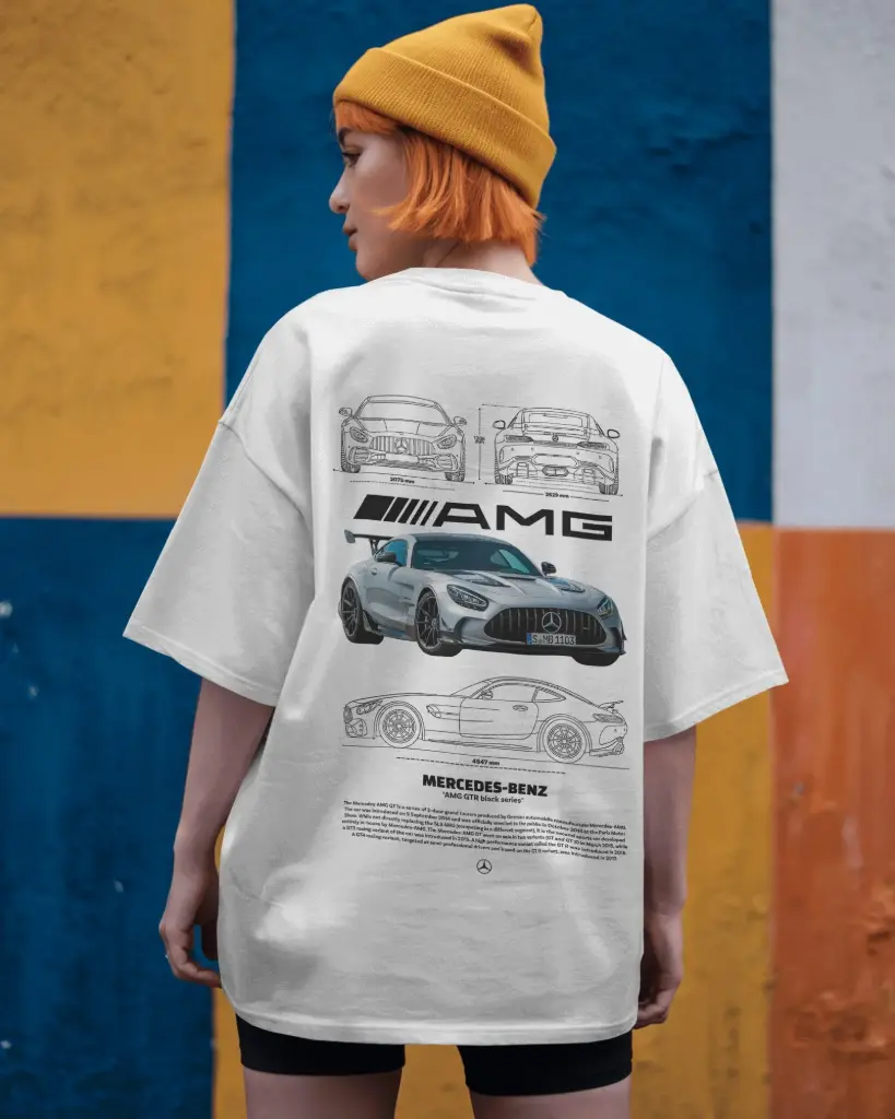 MERCEDES AMG | PRINTED | T SHIRT  | CARS 
