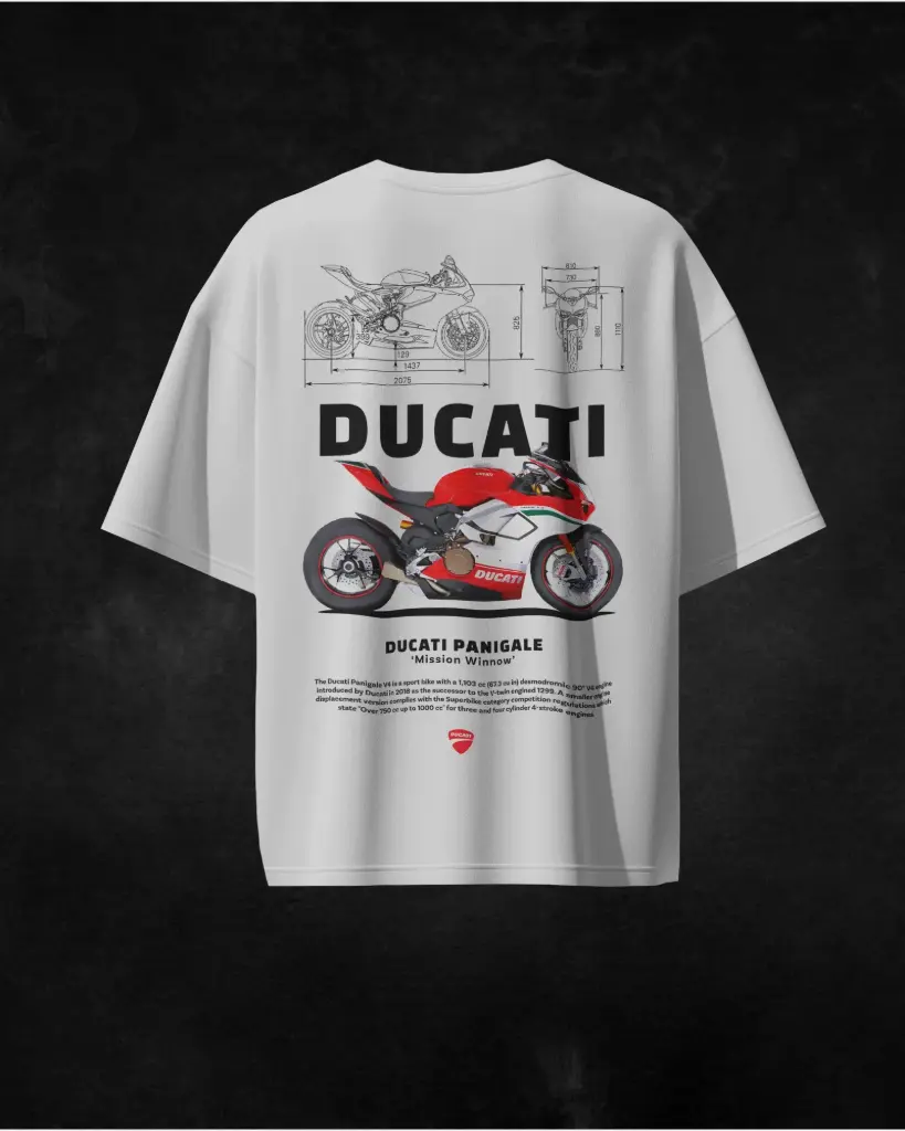 DUCATI BIKE | PRINTED | T SHIRT | BIKES