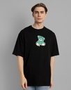Men Graphic Print Boxy Fit Crew-Neck T-Shirt