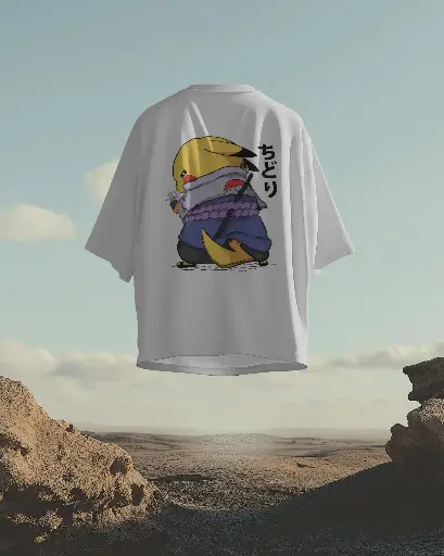 [A0014] Pikachu ,Pokemon  | Oversized T-shirt | ANIME | UNISEX