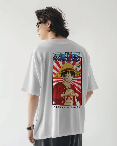 [A0019] Monkey D. Luffy from One Piece | Oversized T-shirt | ANIME | UNISEX