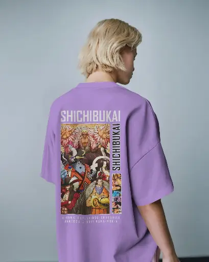 [A0025] Shichibukai from one piece | Oversized T-shirt | ANIME | UNISEX