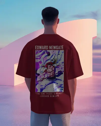 [A0028]  Edward Newgate from One Piece | Oversized T-shirt | ANIME | 