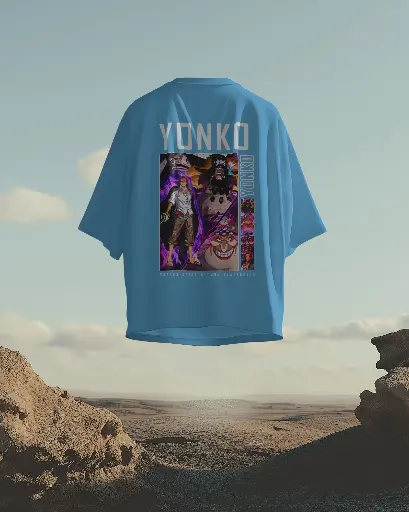 [A0030] Yonko Anime | Oversized T-shirt | ANIME | UNISEX