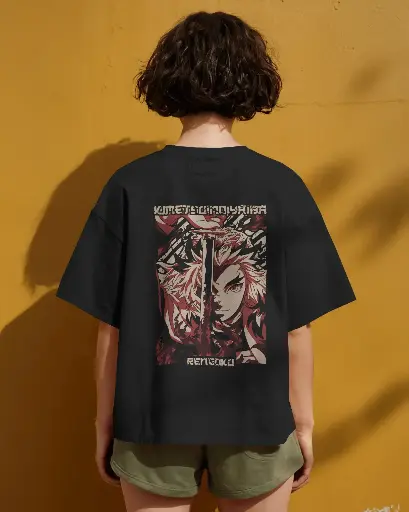 [A0040] Itachi Uchiha Black | Oversized T-shirt | ANIME | UNISEX