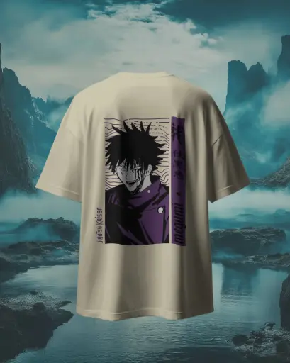 [A0052]   JUJITSU KAISEN MEGUMI  | Oversized T-shirt | ANIME | UNISEX