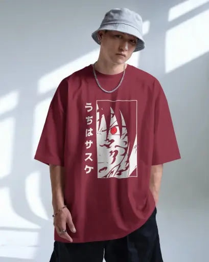 [A0055] Itachi Uchiha | Oversized T-shirt | ANIME | UNISEX
