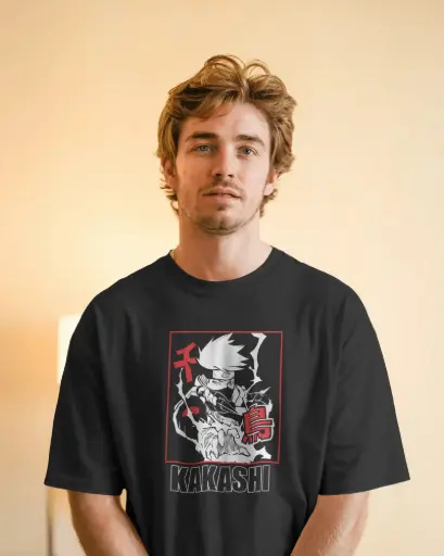 [A0056] KAKASHI ANIME | Oversized T-shirt | ANIME | UNISEX
