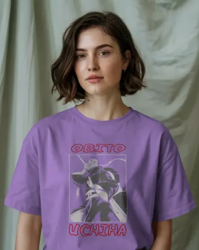 [A0058] OBITO UCHIHA | Oversized T-shirt | ANIME | UNISEX