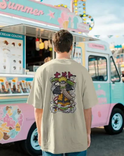 [A0061] Naruto  | Oversized T-shirt | ANIME | UNISEX