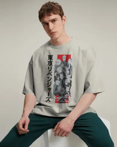 [A00124] TOKYO REVENGERS | Oversized T-shirt | ANIME | UNISEX