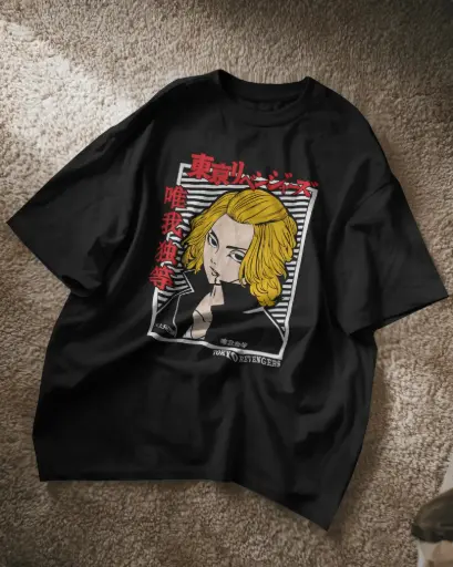 [AA00115] MIKEY MANJIRO | TOKYO REVENGERS | Oversized T-shirt | ANIME | UNISEX