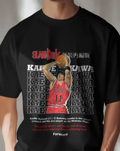 [A0098] SLAM DUNK | Oversized T-shirt | ANIME | UNISEX