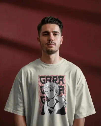 [A0065] GARA FROM NARUTO | Oversized T-shirt | ANIME | UNISEX