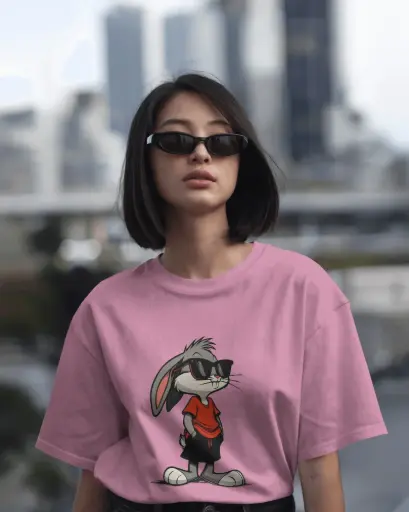 [G0066] BUNNY | SWAG | PRINTED T SHIRT | UNISEX
