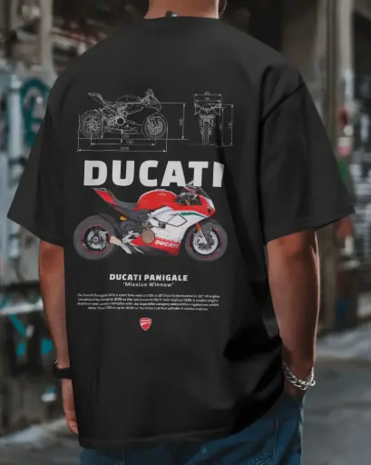 DUCATI | BIKE  | PRINTED | TSHIRT