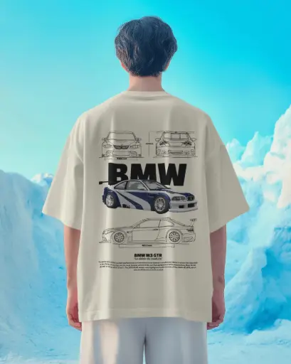 [C0012] BMW CAR | PRINTED | TSHIRT 