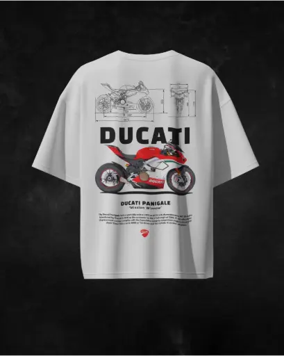 [B003] DUCATI BIKE | PRINTED | T SHIRT | BIKES