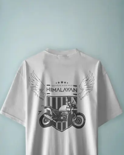 HIMALAYAN | PRINTED | OVERSIZED | T SHIRT |