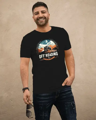 [0046/] OFF ROADING | Round neck | Regular fit