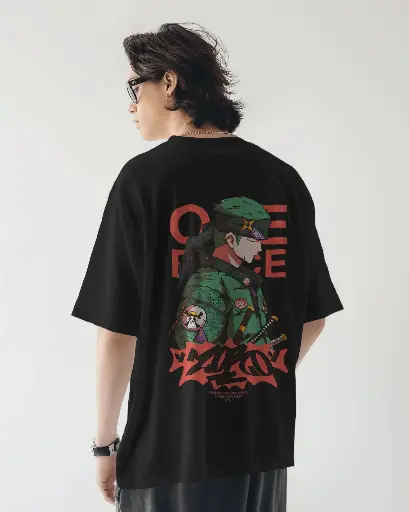 ZORO ONE PIECE Anime | Streetwear oversized t-shirt | Unisex